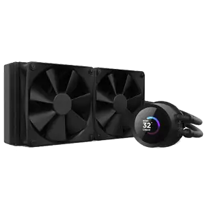 NZXT KRAKEN 240 BLACK LIQUID COOLER WITH LCD DISPLAY